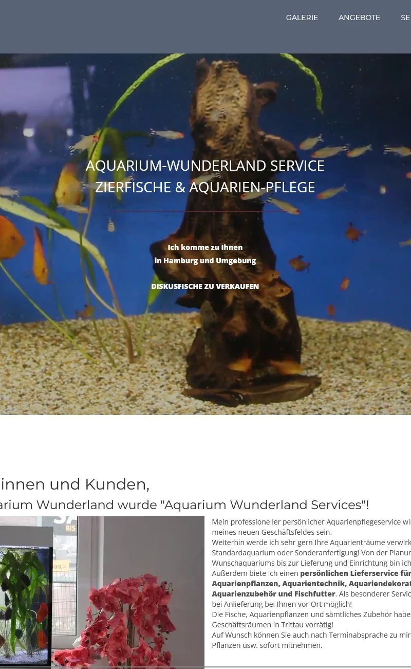 Aquaristik: Aquarium Wunderland Hamburg